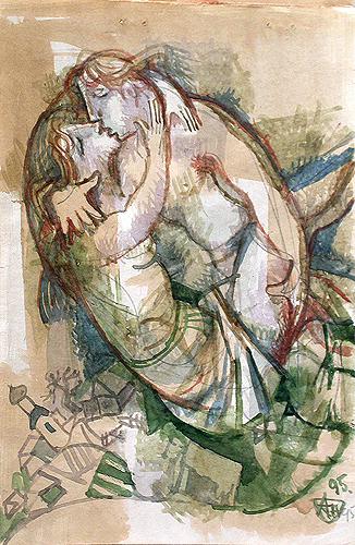 Kiss by Nikolay Antonov